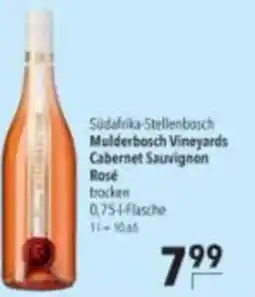 Citti Südafrika Stellenbosch Mulderbosch Vineyards Cabernet Sauvignon Rosé erbjuda