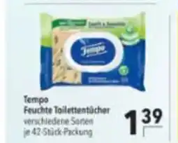 Citti Tempo Feuchte Toilettentücher verschiedene Sorten erbjuda