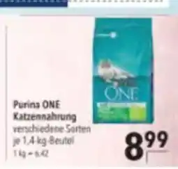 Citti Purina ONE Katzennahrung verschiedene Sorten erbjuda