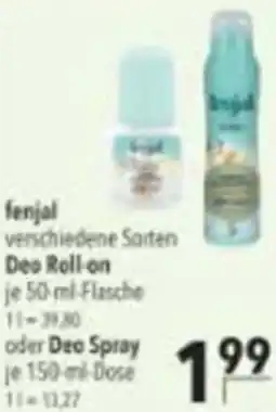 Citti Fenjal verschiedene sarten deo roll on erbjuda