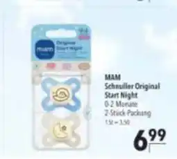 Citti MAM Schnuller Original Start Night erbjuda