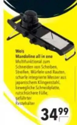 Citti Weis Mandoline all in one erbjuda