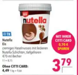 Citti TK Nutella Eis erbjuda