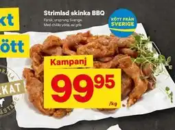 City Gross Strimlad skinka BBQ, SEK 99.95 erbjuda