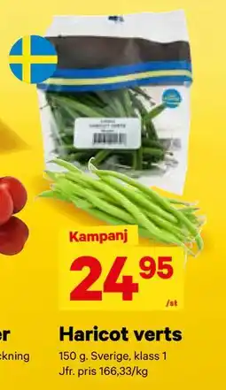 City Gross Haricot verts, SEK 24.95 erbjuda