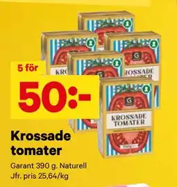 City Gross Krossade tomater, SEK 50 erbjuda