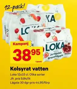 City Gross Kolsyrat vatten, SEK 38.95 erbjuda