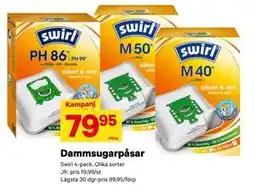 City Gross Dammsugarpåsar, SEK 79.95 erbjuda