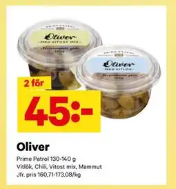 City Gross Oliver, SEK 45 erbjuda