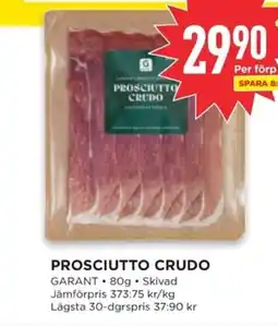 Willys GARANT Prosciutto crudo erbjuda