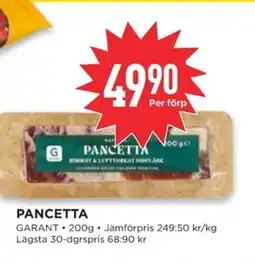 Willys GARANT Pancetta erbjuda