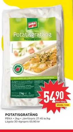 Willys PEKA Potatisgratäng erbjuda
