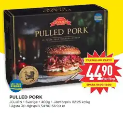 Willys JOJJEN Pulled pork erbjuda