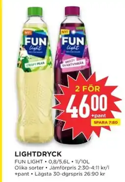 Willys FUN LIGHT Lightdryck erbjuda
