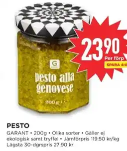 Willys GARANT Pesto erbjuda