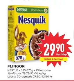 Willys NESTLÉ Flingor erbjuda