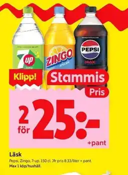 ICA Kvantum Läsk erbjuda