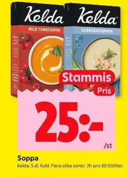 ICA Kvantum KELDA Soppa erbjuda