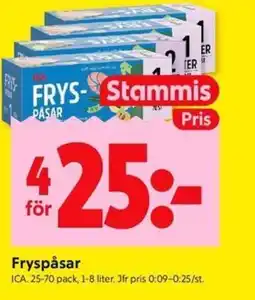 ICA Kvantum ICA Fryspåsar erbjuda