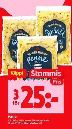 ICA Kvantum ICA Pasta erbjuda