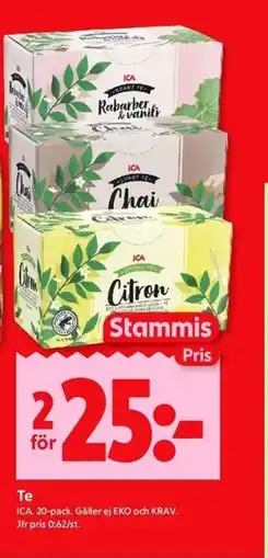 ICA Kvantum ICA Te erbjuda