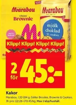 ICA Kvantum Marabou Kakor erbjuda