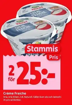 ICA Kvantum ARLA Köket Crème Fraiche erbjuda