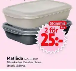 ICA Supermarket ICA Matlåda erbjuda