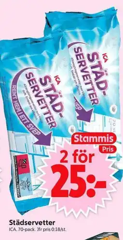 ICA Supermarket ICA Städservetter erbjuda