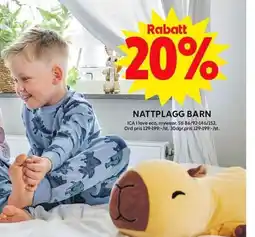 ICA Maxi Nattplagg barn erbjuda