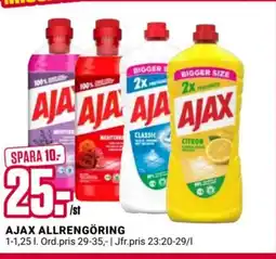 ÖoB AJAX Allrengöring erbjuda