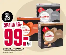 ÖoB GIMOKA Kaffekapslar erbjuda