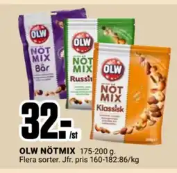 ÖoB OLW Nötmix erbjuda