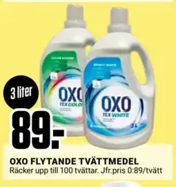 ÖoB OXO Flytande tvättmedel erbjuda