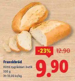 Lidl Franskbröd erbjuda
