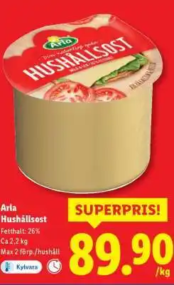 Lidl ARLA Hushållsost erbjuda