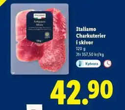 Lidl Italiamo Charkuterier i skivor erbjuda