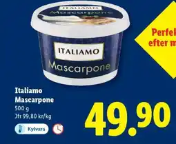 Lidl ITALIAMO Mascarpone erbjuda