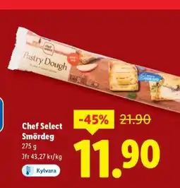 Lidl Chef Select Smördeg erbjuda