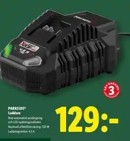 Lidl PARKSIDE Laddare erbjuda