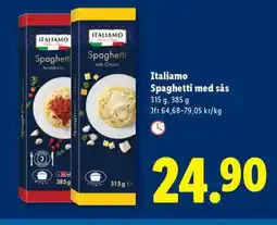 Lidl Italiamo Spaghetti med sås erbjuda