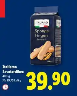 Lidl ITALIAMO Savoiardikex erbjuda