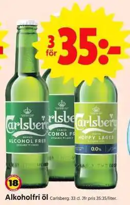 ICA Supermarket ALKOHOLFRI ÖL erbjuda