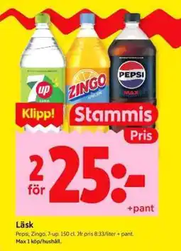 ICA Supermarket Läsk erbjuda