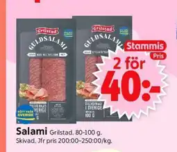 ICA Supermarket Salami Grilstad erbjuda