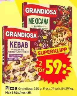 ICA Supermarket Pizza Grandiosa erbjuda