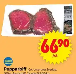 ICA Supermarket Pepparbiff erbjuda