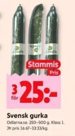 ICA Supermarket Svensk gurka erbjuda