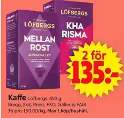 ICA Supermarket KAFFE LÖFBERGS erbjuda