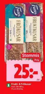 ICA Supermarket Frukt-, Frökusar erbjuda